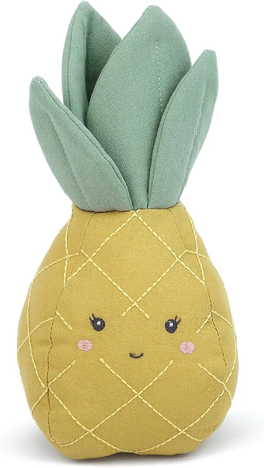- 10.5??, Food Plush Toys, Fruit Plushie for Boys/Girls, Handcrafted Fruit Doll ?C Perfect logical for D??cor/Play/Gifts MON AMI Pineapple Plush Toy 