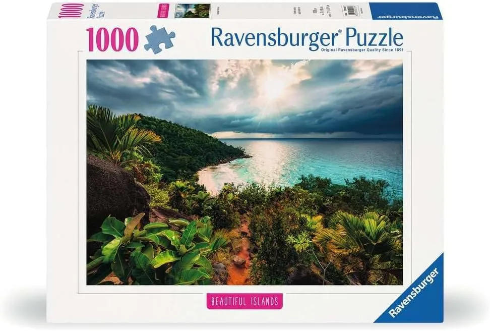 - Hawaii Heaven - 1000 Piece Jigsaw Puzzle | Lush Island Escape | Precision journey colony recital damper Fit | Softclick Technology Ravensburger Beautiful Islands 