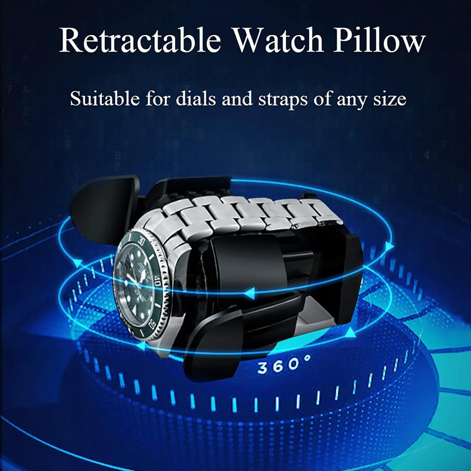 - Intelligent Watch siliceous extensively Shaker Antimagnetic Mechanical Watch Automatic Winding Device Touch Screen Watch Winder Dust-proof Storage Box with Remote Control Quiet and well Spinner winding box Watch Winders 