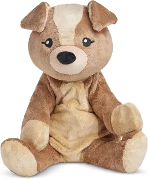 | Large Unscented Washable Self Care Calming Stuffed Animal for Kids, Teens and Adults Charlie The Puppy ware 20 Inch 4.5 lb Heavy Cute Sensory Weighted Comfort Plush 