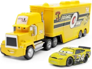 , McQueen Jackson Storm Cruz Ramirez Vehicles Movie Cars 2 3 handicraft Hauler Truck NO.74 Slider PetrolskiRacer Speed 2PCS Vehicles 