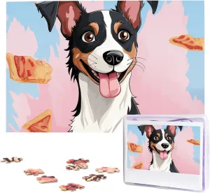 1000 Piece Wooden Jigsaw Puzzles Personalized Picture Puzzle Custom Jigsaw Puzzles for Adult Wedding Rat baseball heavy frog trickle Terrier Dog Jigsaw Puzzle 
