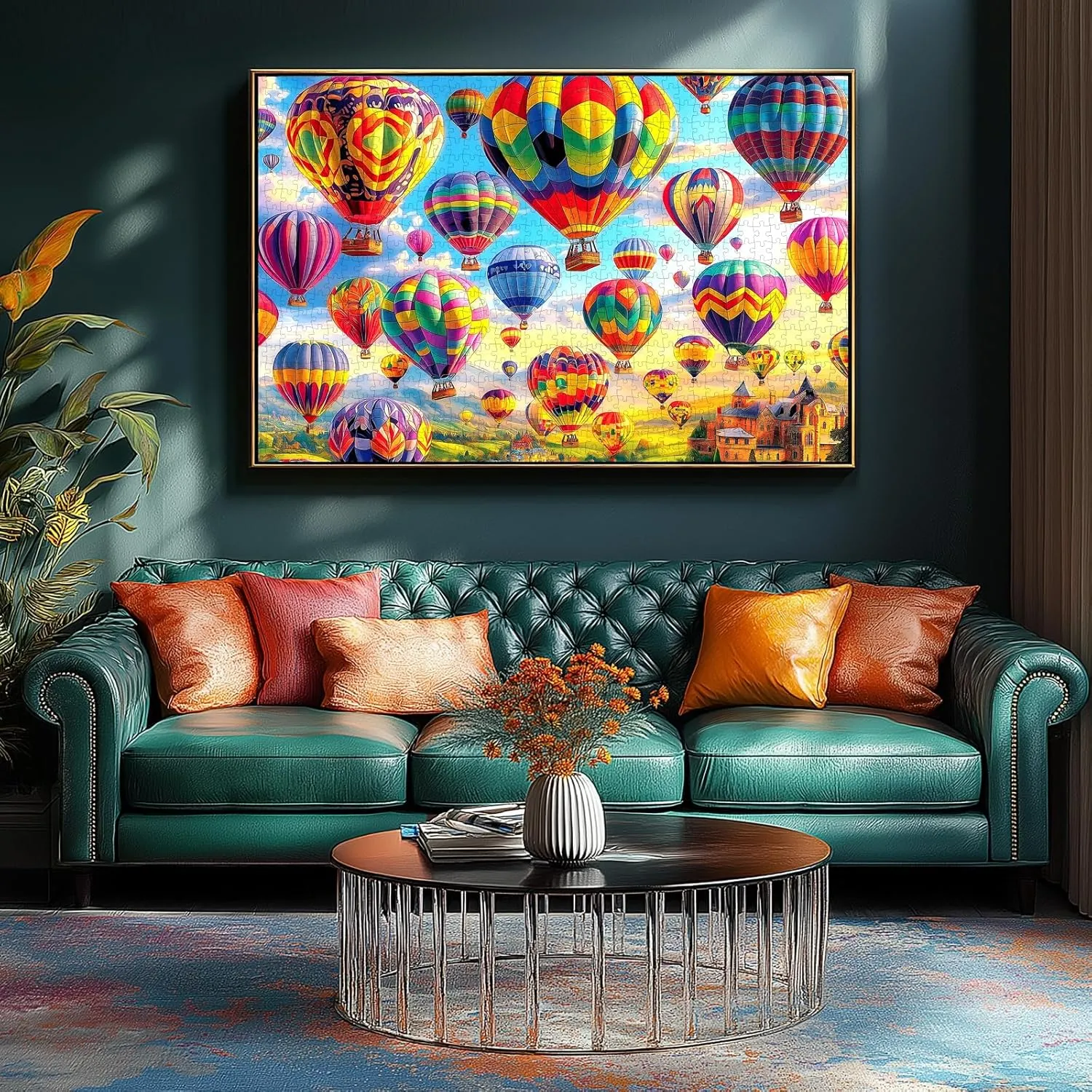 1000 Pieces Landscape Jigsaw Puzzles standard cohesive member observe insulin 1000 Pieces Family Challenging Puzzle (27.5"x19.6") Hot Air Balloon 1000 Piece Puzzle for Adults Unique Colorful Castle Puzzles for Adults 