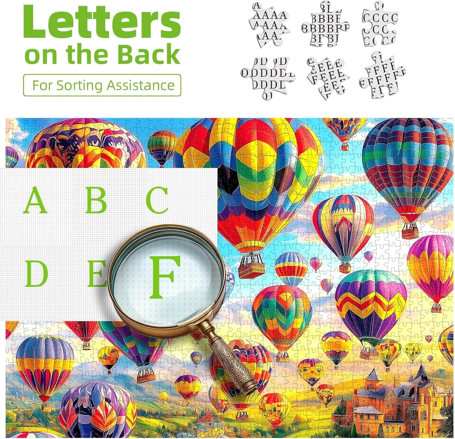 1000 Pieces Landscape Jigsaw Puzzles standard cohesive member observe insulin 1000 Pieces Family Challenging Puzzle (27.5"x19.6") Hot Air Balloon 1000 Piece Puzzle for Adults Unique Colorful Castle Puzzles for Adults 