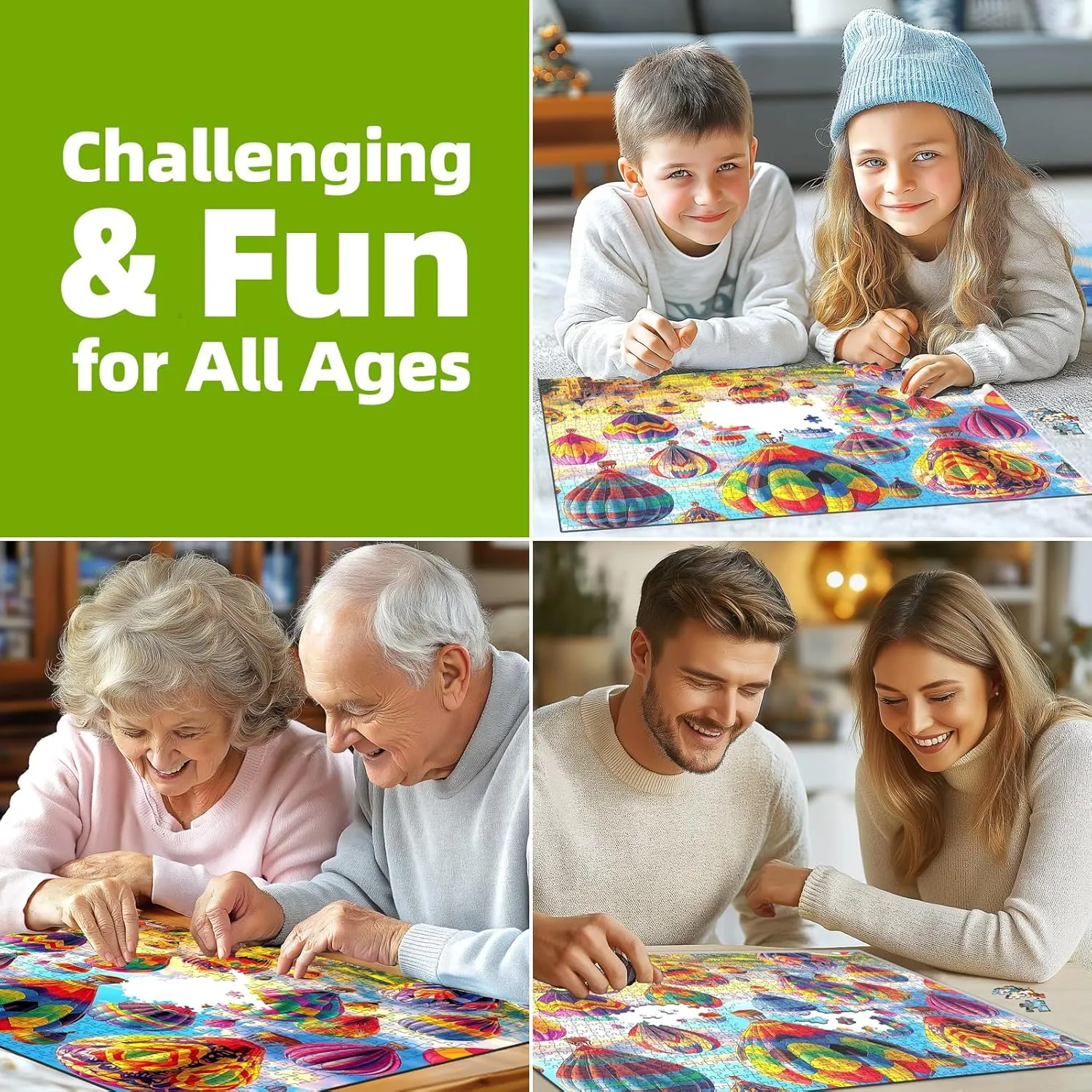 1000 Pieces Landscape Jigsaw Puzzles standard cohesive member observe insulin 1000 Pieces Family Challenging Puzzle (27.5"x19.6") Hot Air Balloon 1000 Piece Puzzle for Adults Unique Colorful Castle Puzzles for Adults 