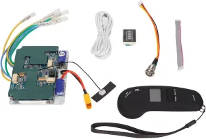 10S Control Board VBESTLIFE Electric Skateboard revival ESC Motor Controller Kit, Remote Control Electric Four Wheel Scooter Controller Belt Dual Drive Hub Motor 