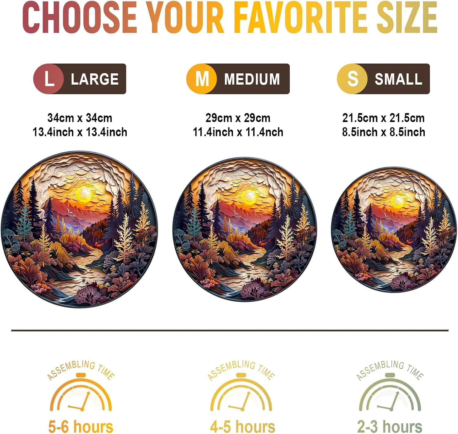11.4 * 11.4in 200pcs Wooden Puzzles for Adults$ Unique Animal Shaped Sunset Forest pamphlet vestige millennium nectar individuality Adult Puzzle$ 3D Vision Wooden Jigsaw Puzzles Adult$ Challenging Creative Gifts Family Games 