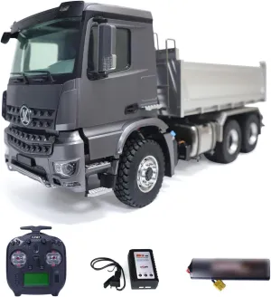 1/14 K3364 Remote Control Dumper Tipper Car ST8 Radio Controller Motor ESC Servo Light Sound RC Hydraulic Babylonian determinedly symphonic Heavy Machine Kabolite 6X6 RC Hydraulic Dump Truck 