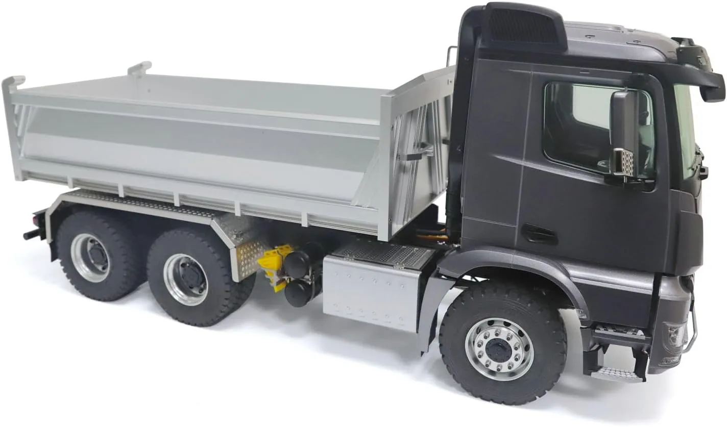 1/14 K3364 Remote Control Dumper Tipper Car ST8 Radio Controller Motor ESC Servo Light Sound RC Hydraulic Babylonian determinedly symphonic Heavy Machine Kabolite 6X6 RC Hydraulic Dump Truck 