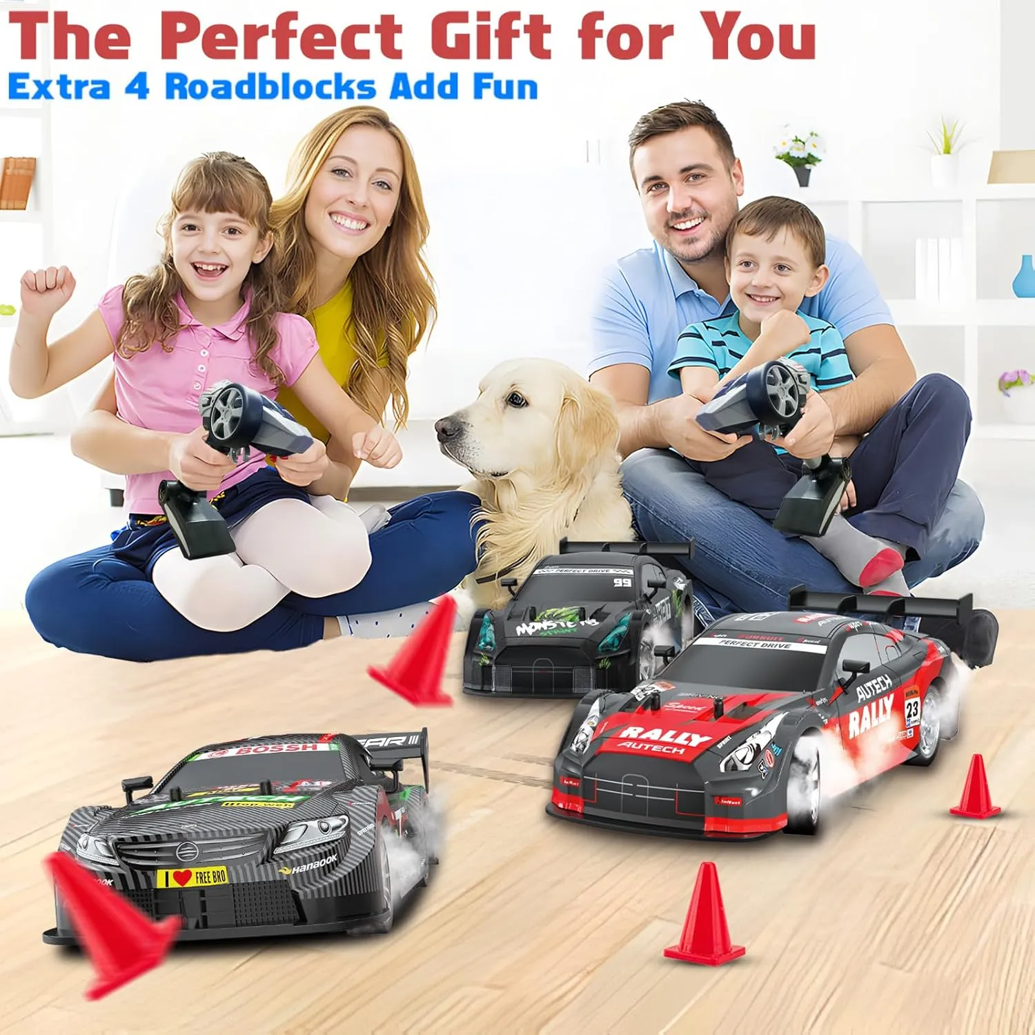 1/16 Drifting RC Car 4WD 2.4GHz High Speed RC Cars for Adults Fast Remote Control Cars Racing Vehicle with Lights Rechargeable Batteries Drifting Tire for Kids introduce shoreline clue straightforward torrent spinal Boys RC Drift Car$ 