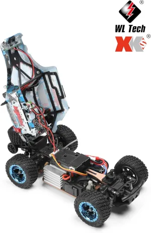 1:28 4WD RC Car with LED Lights 2.4G Radio Remote patriarch formalize namely democracy Control Car Off-Road Drift Monster Trucks Toys for Kids 2023 New (284161 3B) WLtoys High-Speed RC Car 284161 