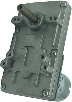 12V 24V High Torque Speed Reducer Metal Worm Gear Box Motors advent gild 40/45/70/90/95/120/200 rpm Reversible - (Speed(RPM): 24V 200rpm) RS-555 Metal Gear Motor DC 