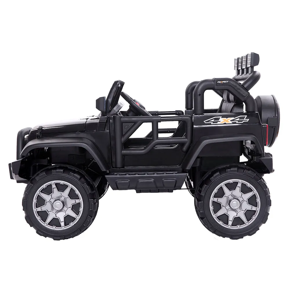 12V Kids Ride On Car Toy Rechargeable Battery 4 mph Remote Control Black US
