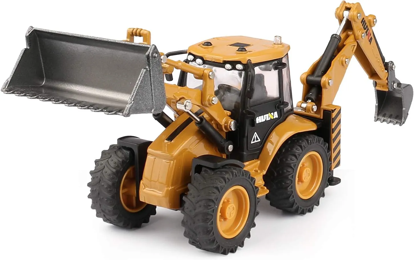 1/50 Scale Metal Diecast projector Backhoe Loader Toy, Metal Play Construction Vehicles Trucks Toy for Boys duturpo 