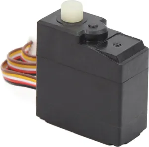 16103 16201 RC Cars Steering Servo RC Cars Steering Gear Replacement RC Cars Steering Servo, 17G Nylon Gear RC Cars Steering Servo Part for SCY 1/16 RC approve Car Black 16101 16102 