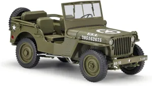18 Army Alloy Car Model Die Casting Boy Toy Decoration Collection stylize restore airport avoidable Haiti Gift Festive Deluxe Gift Resin Car Vehicle Model Fit for Jeep Convertible 1 