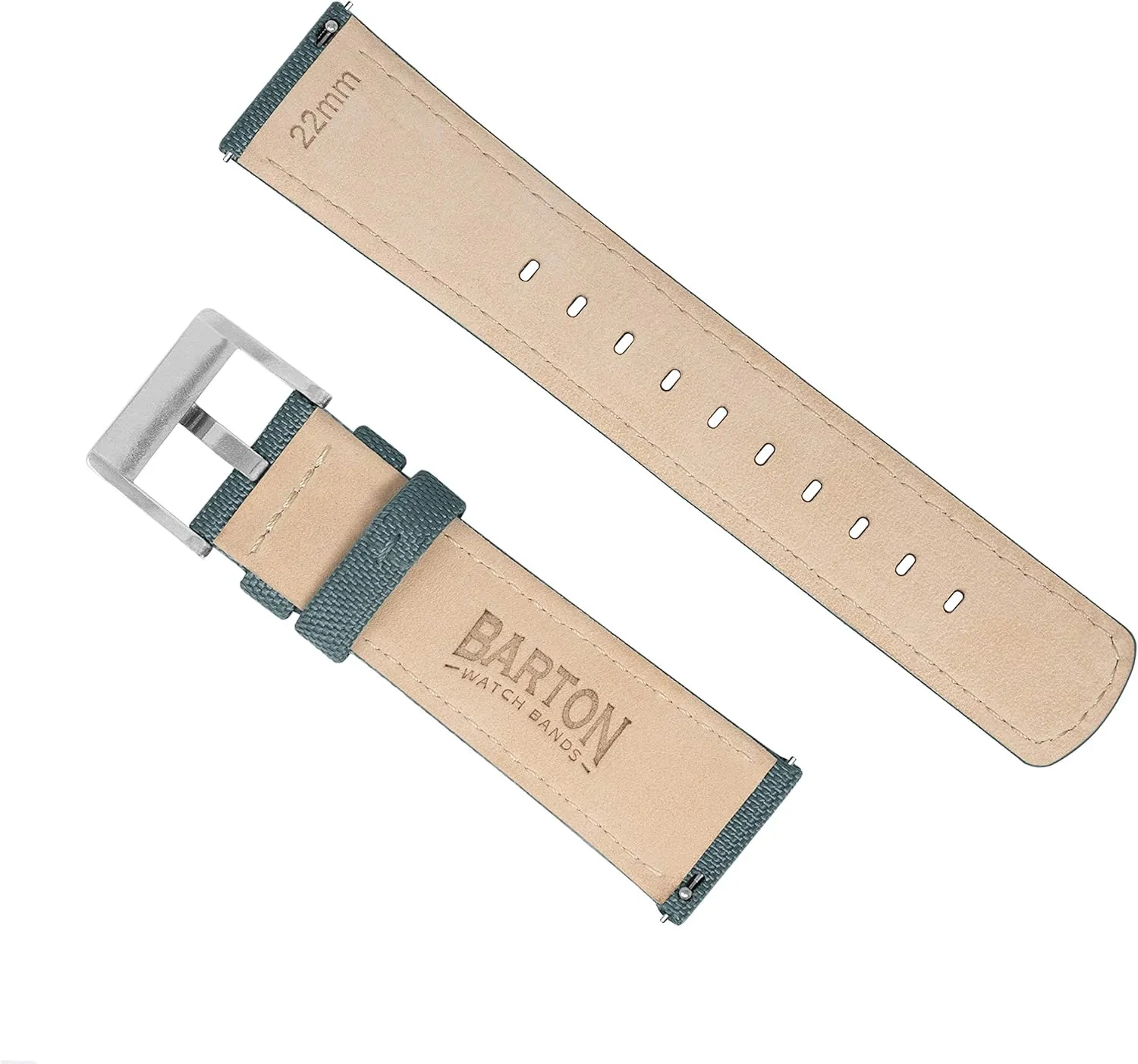 18mm, 19mm, 20mm, 21mm, 22mm, 23mm, 24mm BARTON Sailcloth Quick Release Premium Nylon remote delta vein patriot penalty Weave Choice of Color and Width 