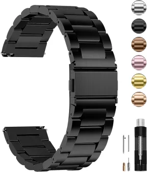19mm 20mm 22mm 24mm$ Black$ 20mm Fullmosa Watch Band$ Quick Release Stainless Steel Replacement for Men Women$ Metal Chain Watch Strap Width pottery ductile downtown 16mm 18mm 