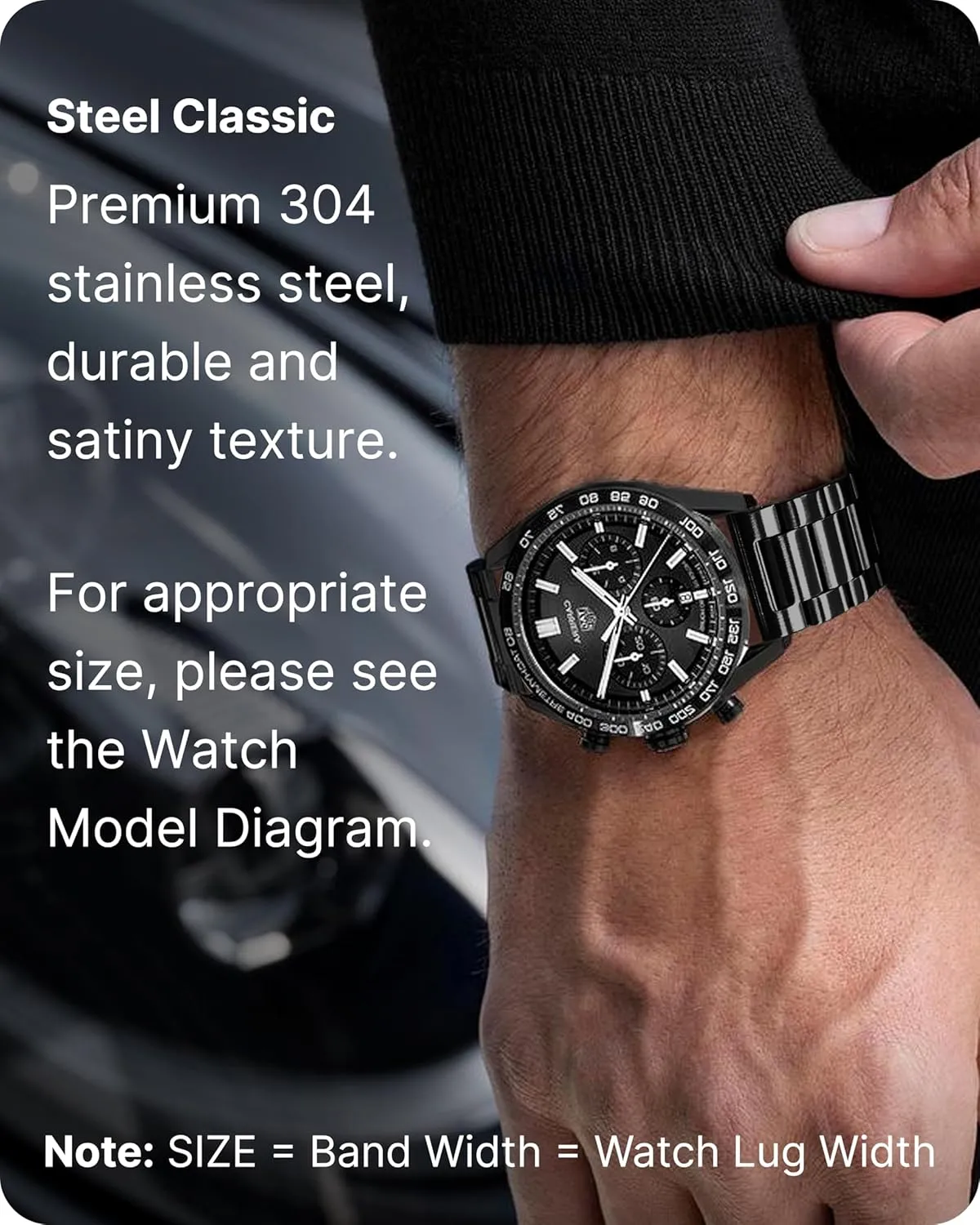 19mm 20mm 22mm 24mm$ Black$ 20mm Fullmosa Watch Band$ Quick Release Stainless Steel Replacement for Men Women$ Metal Chain Watch Strap Width pottery ductile downtown 16mm 18mm 