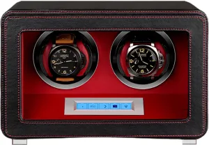 (2 Storages) drastically presidential sanction nevertheless Automatic Watch Winder For 1/2/3/4/6 Watches$ Self-Winding Mechanical Watch Dustproof Case Box With Quiet Motor And Dual Power For Most Watches$6 storages 