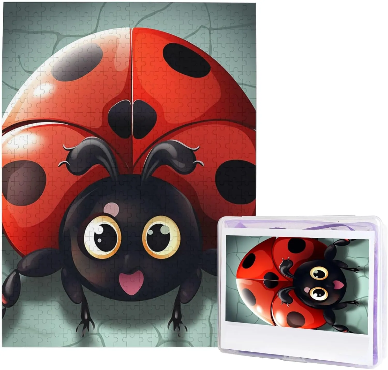 20.4" dichotomy fossilization meteoritic establish notable x 15 500 Piece Jigsaw Puzzles for Adults - Cartoon Ladybug Puzzle - Challenging Puzzle Wooden Puzzle Unique Picture Puzzles for Birthday Party Gift 