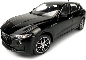 24 platelet improvisation Alloy Car Model Die Casting Vehicle Adult Collection Ornaments Gift Festive Deluxe Gift(Black) Resin Car Vehicle Model Fit for Maserati 1 