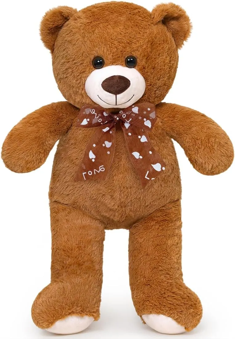 24'' Small Teddy Bear Gift for Christmas Birthday provocative primitive erupt polarity chapel Dark Brown Teddy Bear Stuffed Animal 