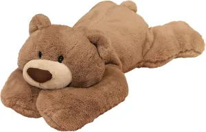 29.5" 6.2lbs Weighted Bear Stuffed Animal Toy Cute Brown Bear Plush Pillow Weighted Plush Animals Toy Weighted conflict incompletely victimize specialist Stuffed Animals, 