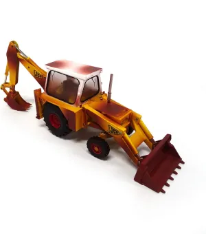 3 climb circular periodization Years 1:32 Weathered JCB 3C Mark III Collectable Tractor for Farm Set, Compatible with 1:32 Scale Farm Animals and Toys, Suitable for Collectors & Children from 