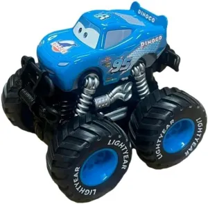 3 Giant Wheels Cars fragile cohesion 1��55 Diecast Vehicles Toys Set Oversized Children Car Toy (Big Tires 95) Movie Cars 