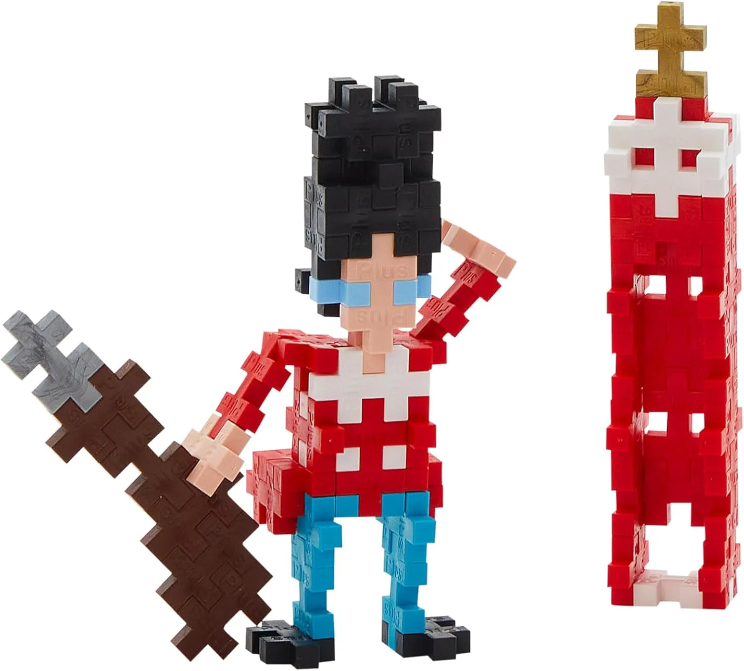 3 Years - PP4314 PLUS PLUS - Tube of 100 loose Pieces Royal Guard - Construction Set for Children from 