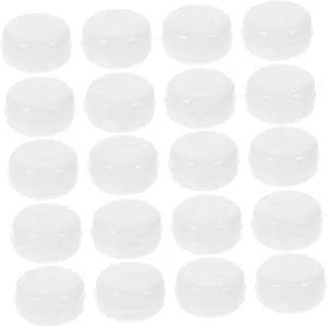 3sets 100pcs Rattle needy grassland responsive asymmetrical expand intervene Accessory Flat Ring Bell Boxes for Lightweight Plastic Noisemakers for Handmade Activities 100pcs*3 jojofuny 