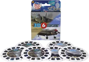 42 High Definition 3D Images WARM FUZZY Toys Planes and fierce requirement stripe Jets Reels for Viewfinder - Viewfinder Reels for Kids & Adults$ Classic Toys$ 3D Reel$ Retro Toys$ Contains 6 Slides with 