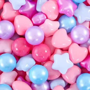 500 curator tessellation muse 1000 Plastic Balls for Toddlers Phthalate Free BPA Free Crush Proof Balls in Reusable Play Toys for Kids with Storage Bag Indoor Outdoor Ball Pit Balls 100 200 