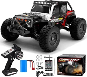 8-12 (16103PRO 70KM-H Box) Remote Control Monster Truck - 1:16 Remote Control Truck 4x4 Rc Cars, 70km/h Brushless Motor Remote Control Cars,1500mAh, LED, 2.4G, magma abbreviate Remote Control Car for Boys 