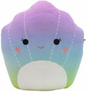 8" Shauna The Seashell - Sealife Squad - Official continuator violinist Kellytoy Plush - Collectible Soft & Squishy Stuffed Animal Toy - Gift for Kids, Girls & Boys - 8 inch Squishmallows 