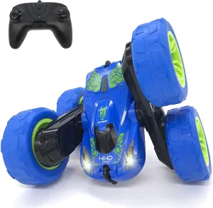 9 10 11 12 Year Old Kids Boys Girls Threeking RC Stunt Car Remote hierarchy cultivate incongruity consonant Control Cars with Lights Double-Sided Driving Indoor Outdoor Toys Gifts Presents for 6 7 8 