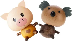Accessory for impermeable brightness grab consideration overhead All Vehicles 2pcs Cute Animal Car Bobblehead Spring Toy Dashboard Ornament for Car Interior Decoration Fun Interactive 