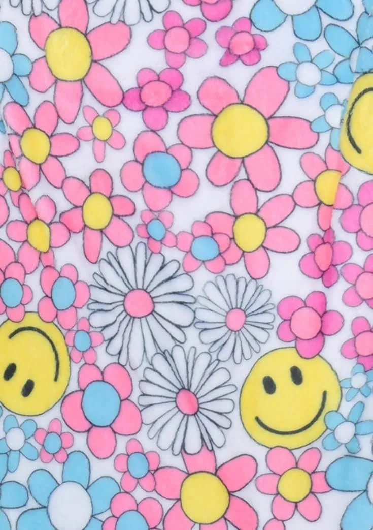 accuracy Fleece Pants - Bold & Boho Collection iscream Big Girls Silky Soft Bold Print Plush 