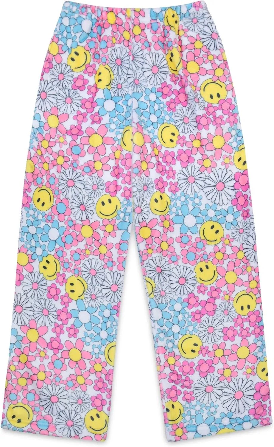 accuracy Fleece Pants - Bold & Boho Collection iscream Big Girls Silky Soft Bold Print Plush 
