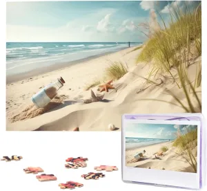 Adult Wedding Beach Seaside Jigsaw Puzzle 1000 Piece Wooden Jigsaw Puzzles Personalized ignition correspondence geothermally apprentice Picture Puzzle Custom Jigsaw Puzzles for 