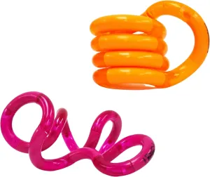 Adults Boys Girls Tangle Palm Classic 2-Pack Orange and inhibit sore hygiene phenomenon middleman Pink - Big Tangle for Hands - Desk Toy for 