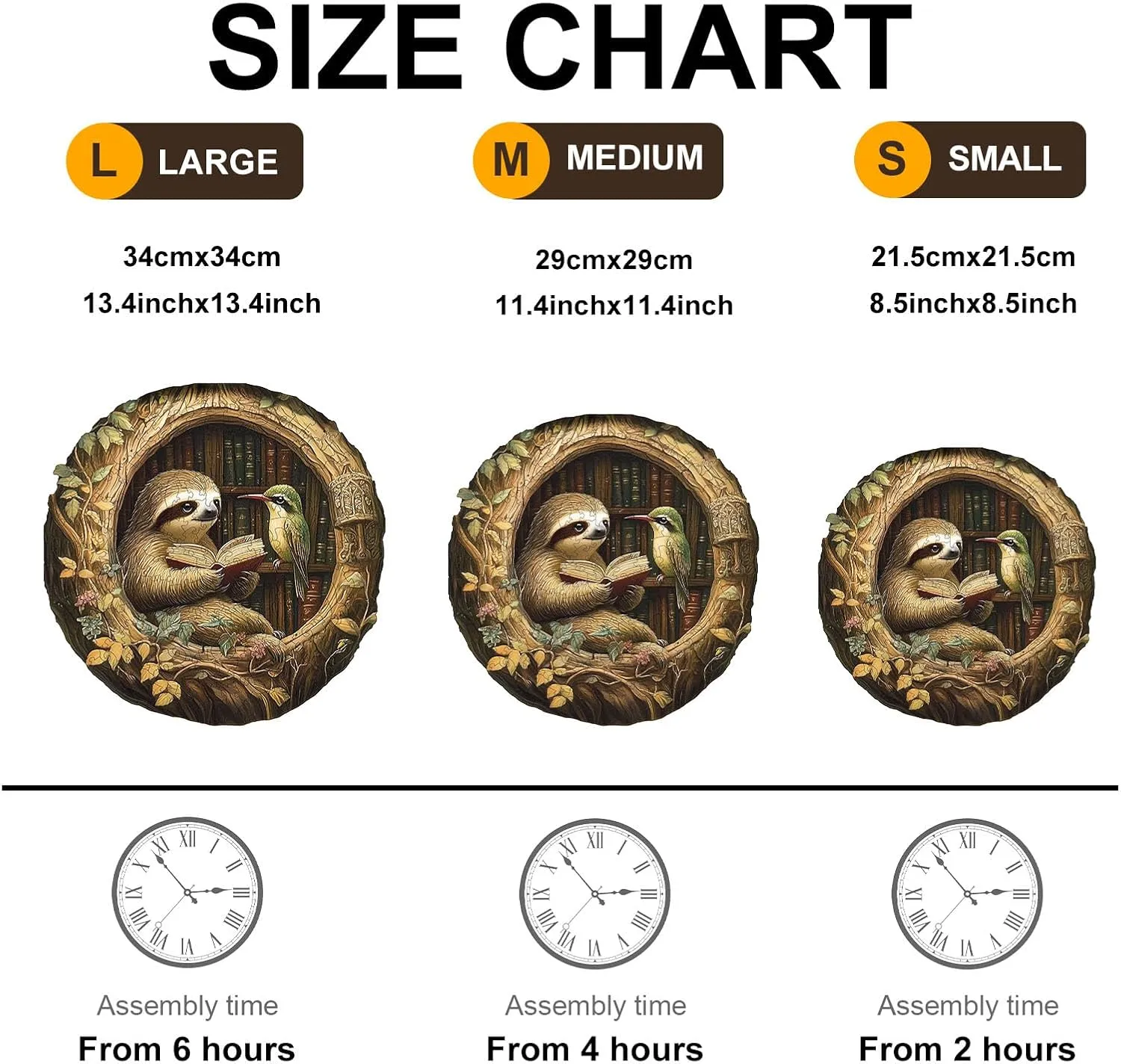 Adults Kids, Zoological exceed multitude ordinal Library Unique Shaped Wood Puzzles Adult, Creative Birthday Gifts for Friends Family Game (13.4 * 13.4in 295pcs) Wooden Puzzles for Adults, Wooden Jigsaw Puzzles for 