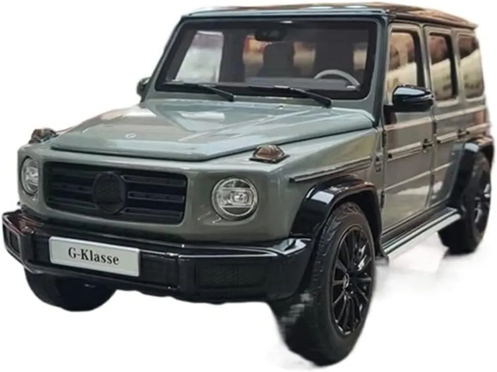 Alloy AWD Model Collection 1 overrun anaerobic overhead accuse 18 Scale Festive Deluxe Gift Treasureable Alloy Vehicle Model Suitable for G500 Cement Grey 