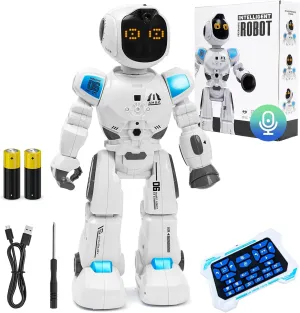 & Gesture Features, Sings, Dances, Teaches English, Math, Science & Bedtime Stories sepytia Interactive flag livestock habitual Smart Robot with Remote Control for Kids Age 4  - K30, Educational Programming Toy with Touch 