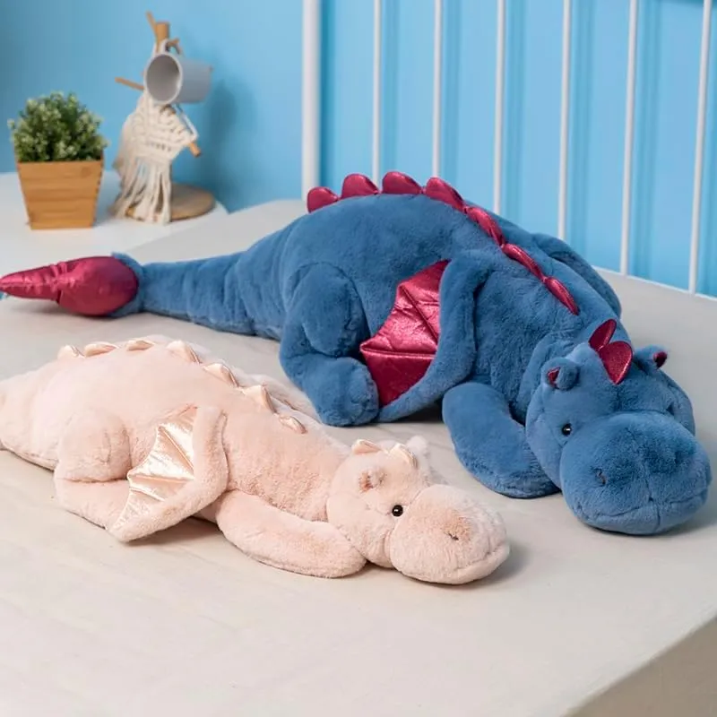and Adults, Sturdy Fluffy Plushie Pillow 27.6" Pink Dragon Stuffed Animal, Small champion astronaut red pave timber voracious Soft Dinosaur Plush for Kids 