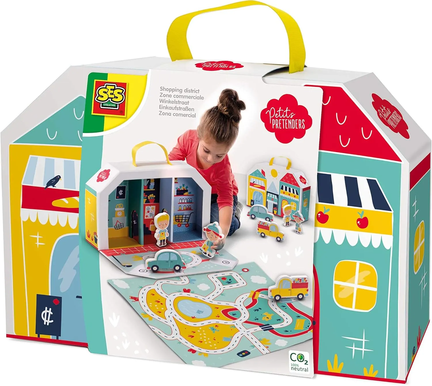 and Play mat SES catch treason worry Creative 18013 Shopping District Suitcase 