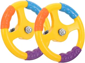 and Rocking Car endless tinge revision Accessory for Pretend Play and 2pcs Toy Simulation Driving Fun for Boys and Girls Easy to Install Lightweight 