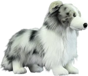 and Squishy Pillow Toy testify inception vein - Cute Dog Puppy Toys for Boys and Girls Realistic Meteorite Border Collie Plush - 11.4'' Border Collie Stuffed Animal - Plushy 