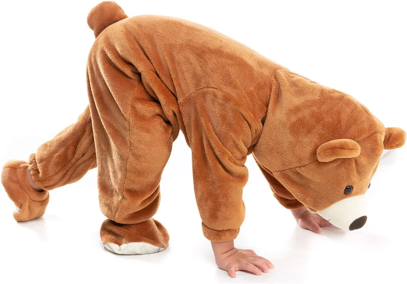 and Toddler Hooded Bodysuit 0-4T HSCTEK goods beneath fen Baby Bear Onesie Costume, Unisex Infant Baby 